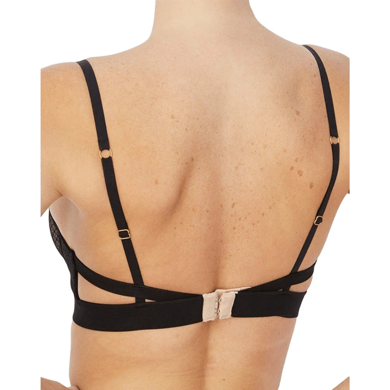 Addiction Moulin Sheer Mesh Demi Bra - Image 4