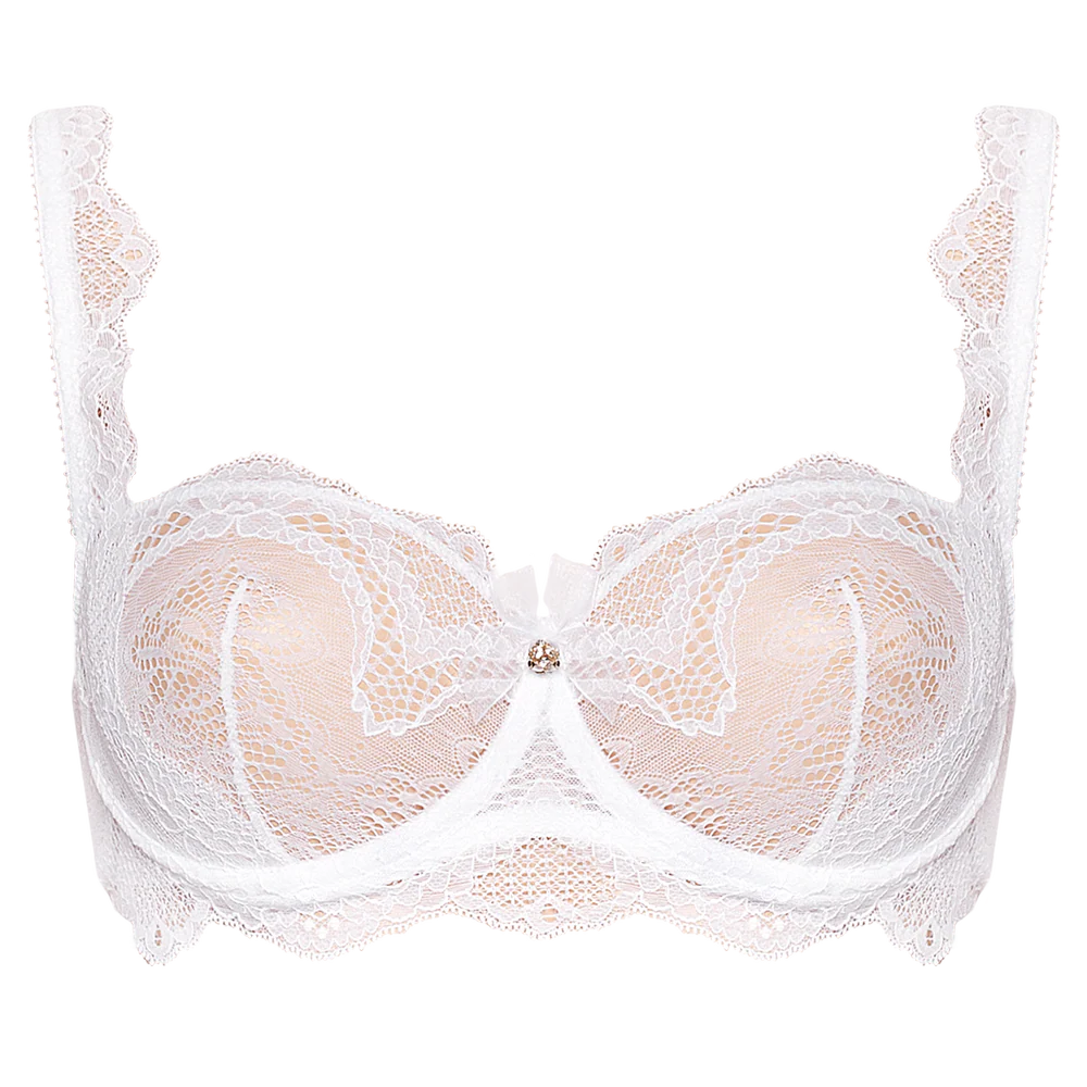 Ajour Aventine Sheer Lace Balconette Bra - Image 3