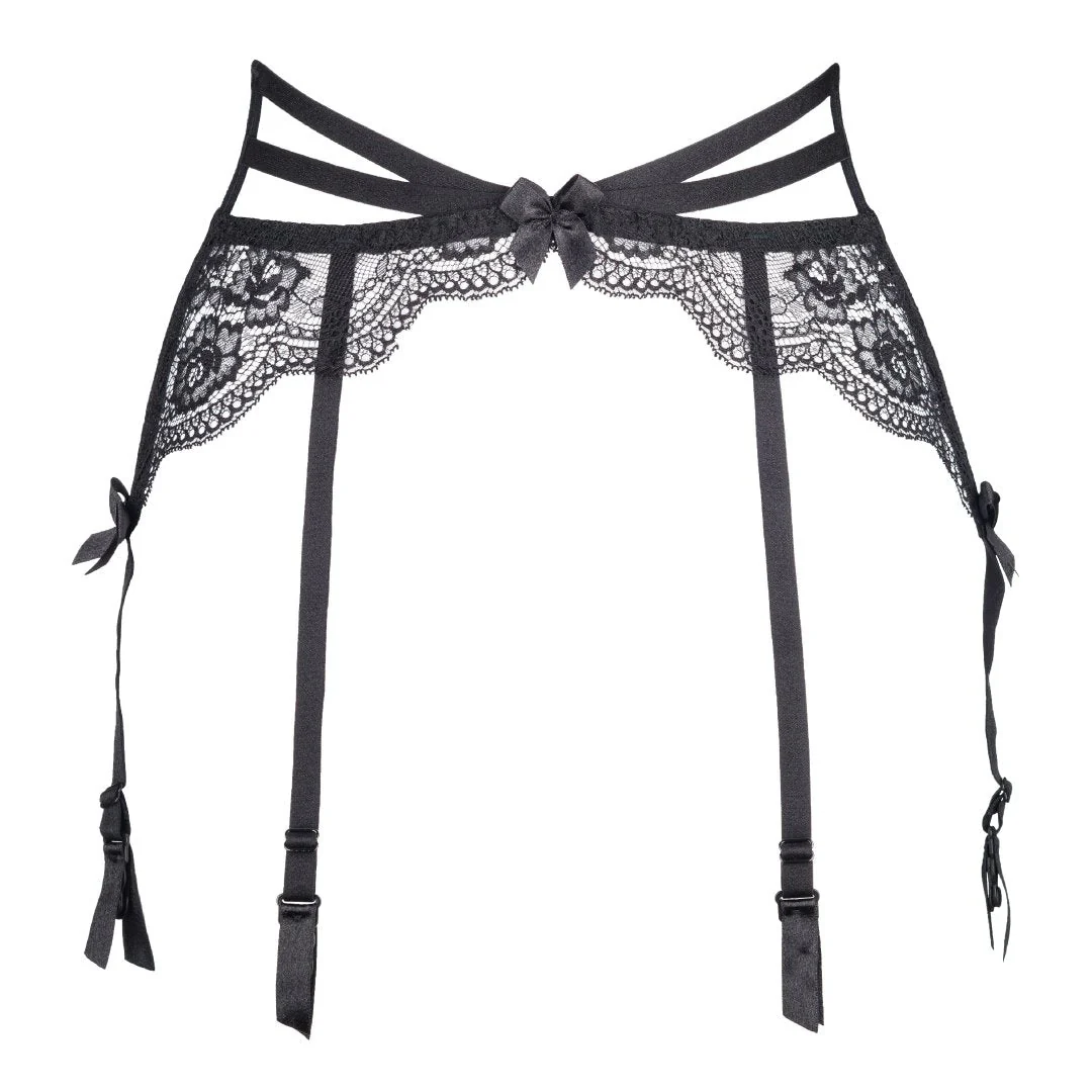 Axami French Kiss Sheer Lace Garter Belt - Image 3