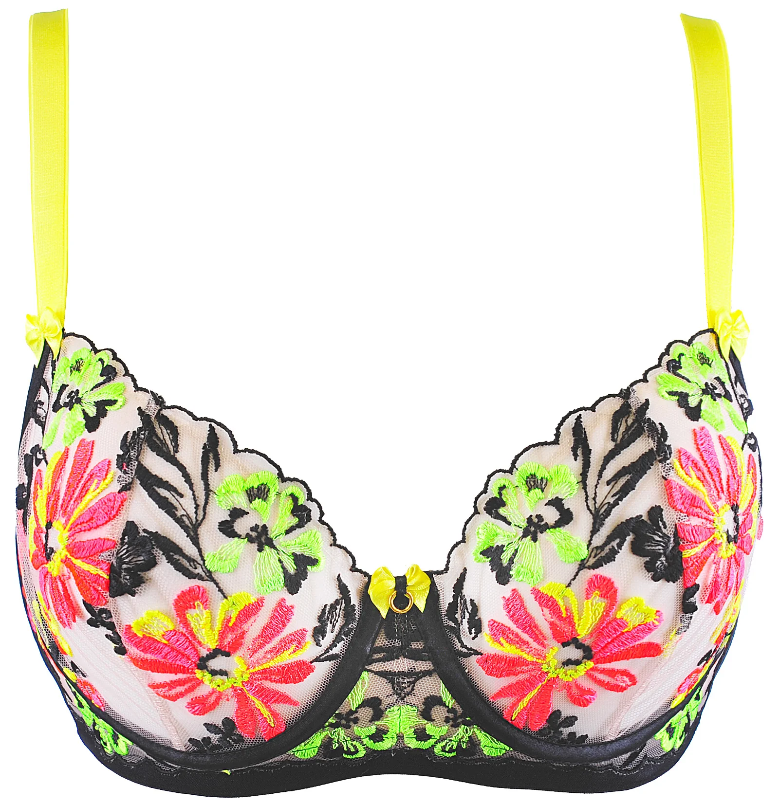 Axami Luminara Sheer Balconette Bra - Image 6