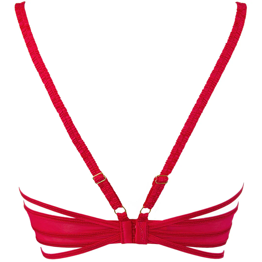 Axami Cherry Bomb Open Cup Shelf Bra - Image 7