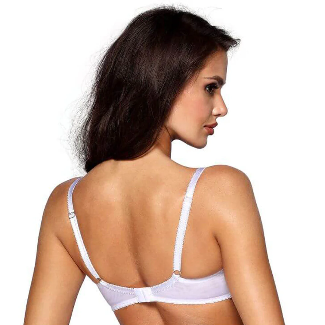Axami Josephine Bridal Sheer Balconette Bra - Image 2