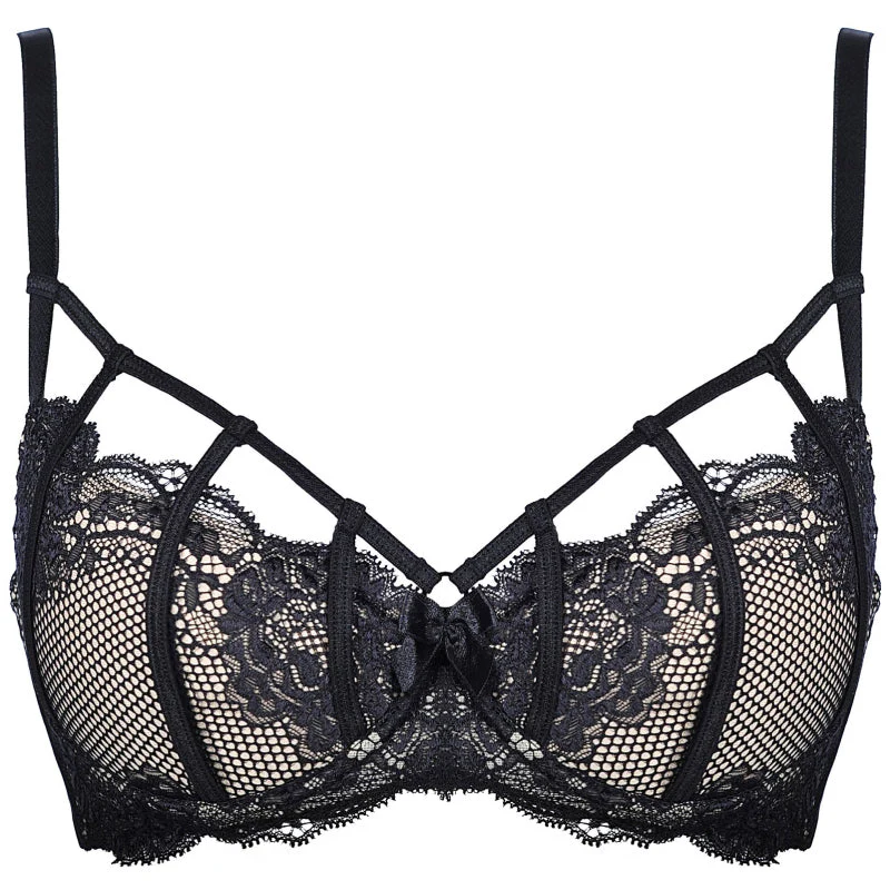 Axami Seductive Cage Lace Padded Bra - Image 3