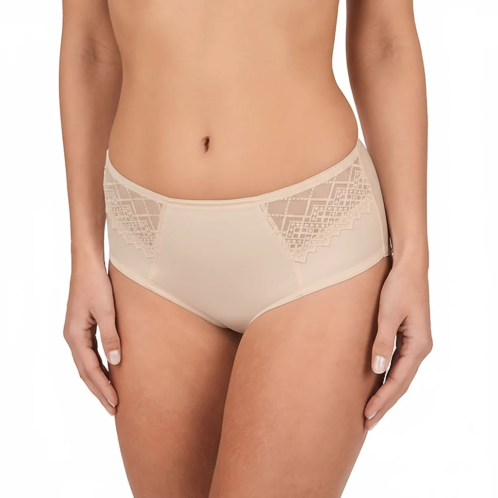 Conturelle Joy Sheer Side Mid Rise Brief Panty