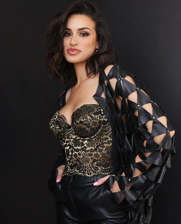 Lace Strapless Bustier Dominique Estrada Black - Image 3