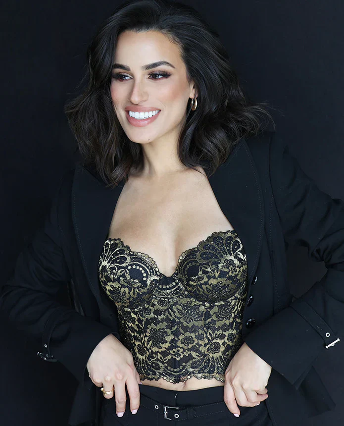 Lace Strapless Bustier Dominique Estrada Black - Image 4