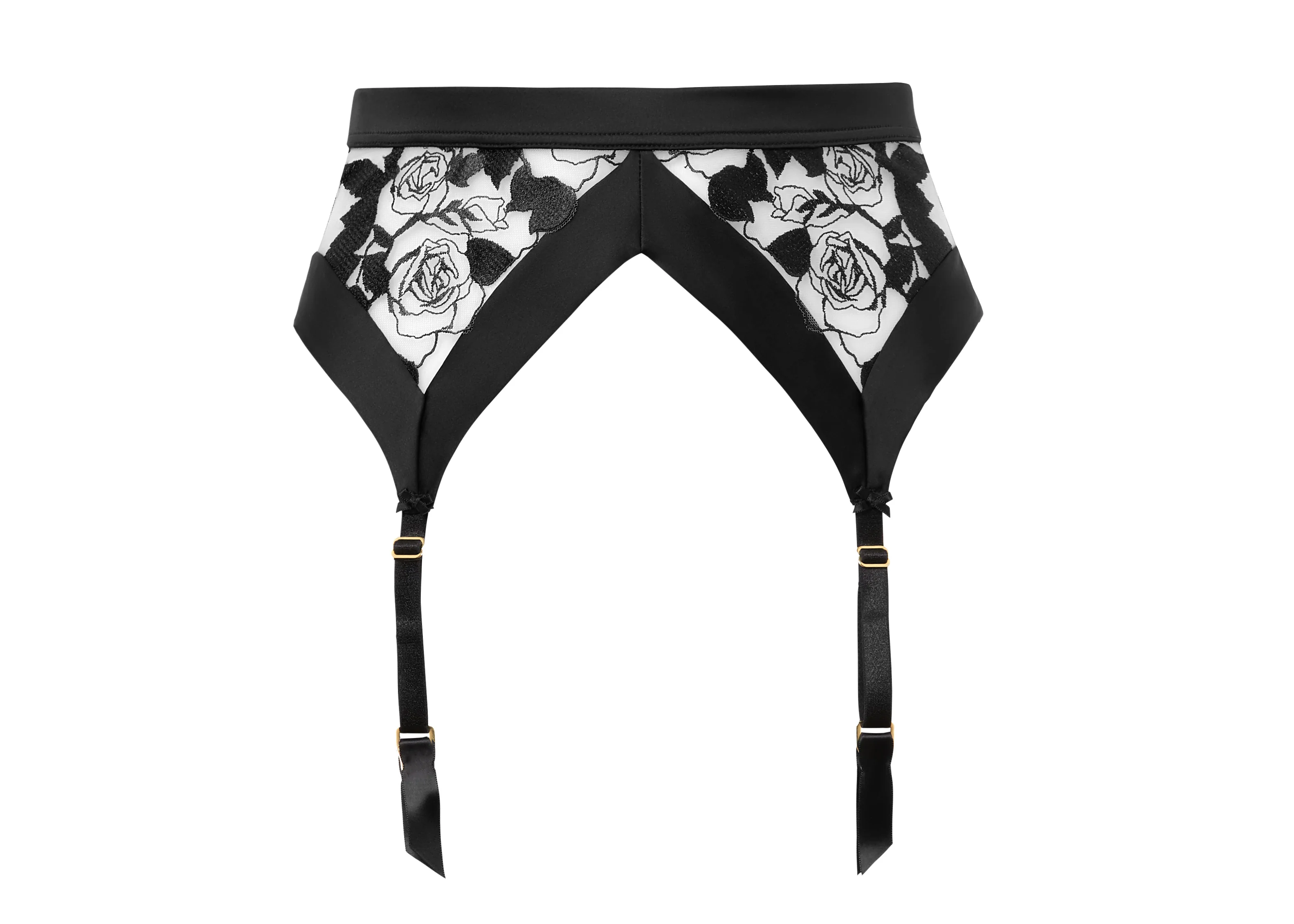 Dita Von Teese Rosabelle Suspender Black - Image 3