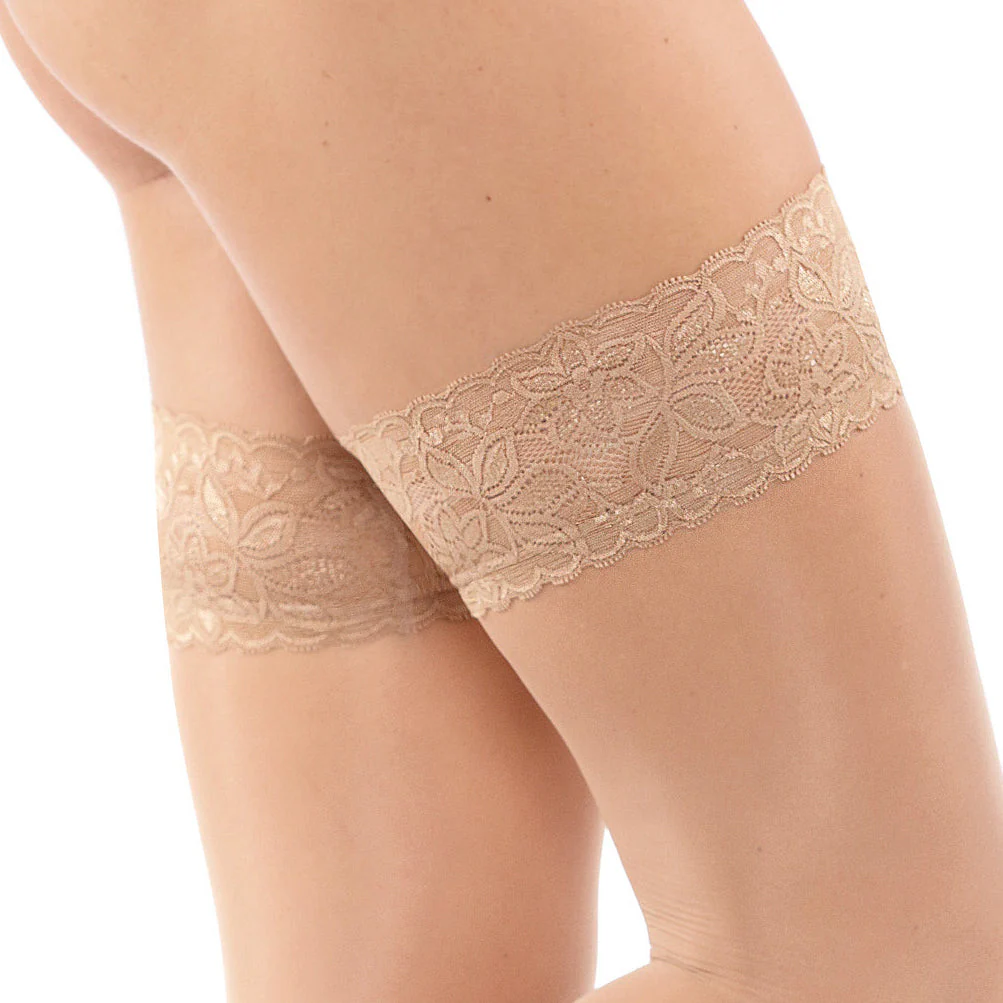 Gorteks Stockings Elegant Lace Hold-Up Bridal 15 Den - Image 5