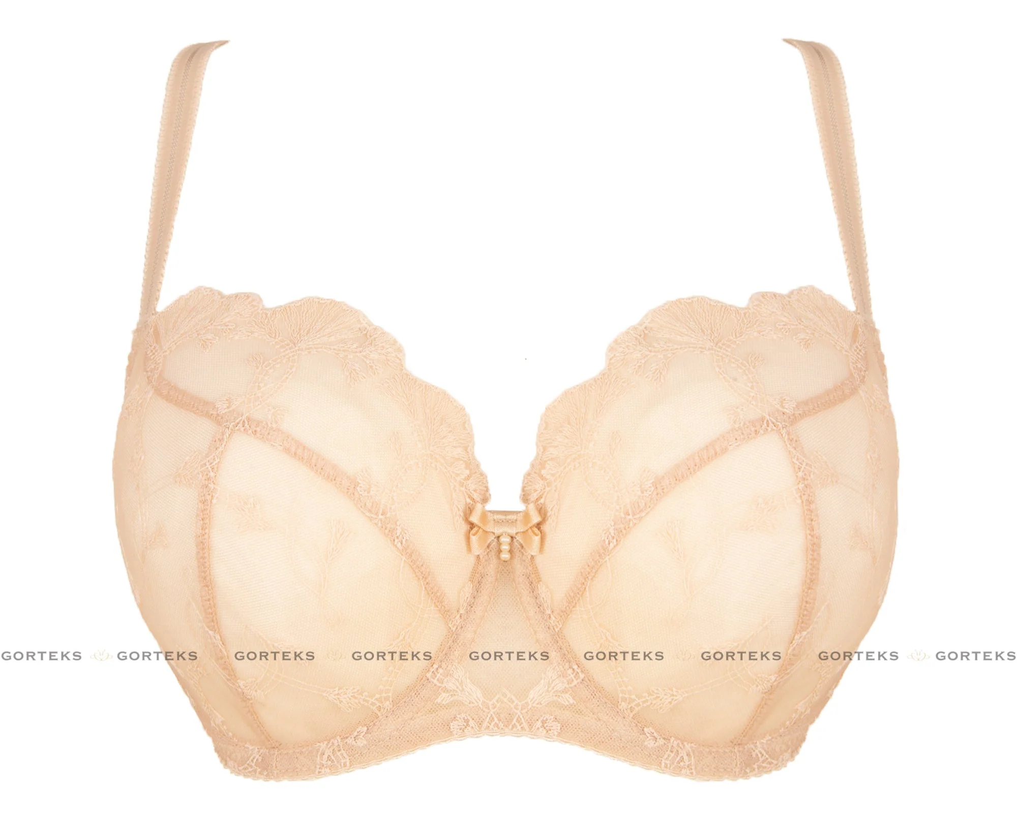 Gorteks Bianca Embroidered Full Figure Bra - Image 10