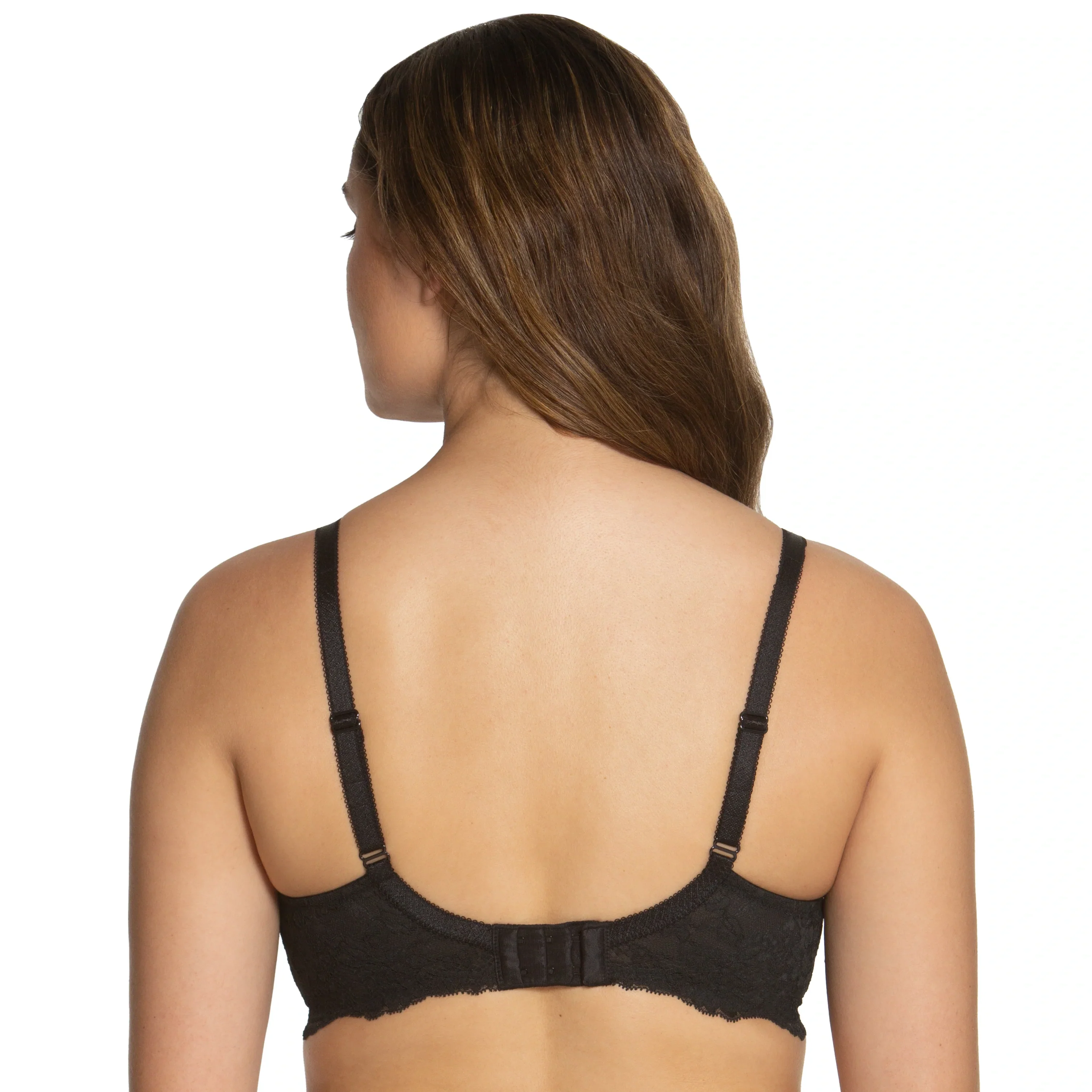 Dominique Lena Black Everyday Hidden Underwire Seamless Lace Minimizer - Image 2