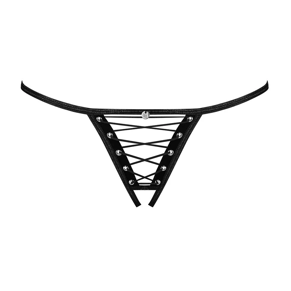 Obsessive Remediosa Flirty Crotchless String Thong Panty - Image 7