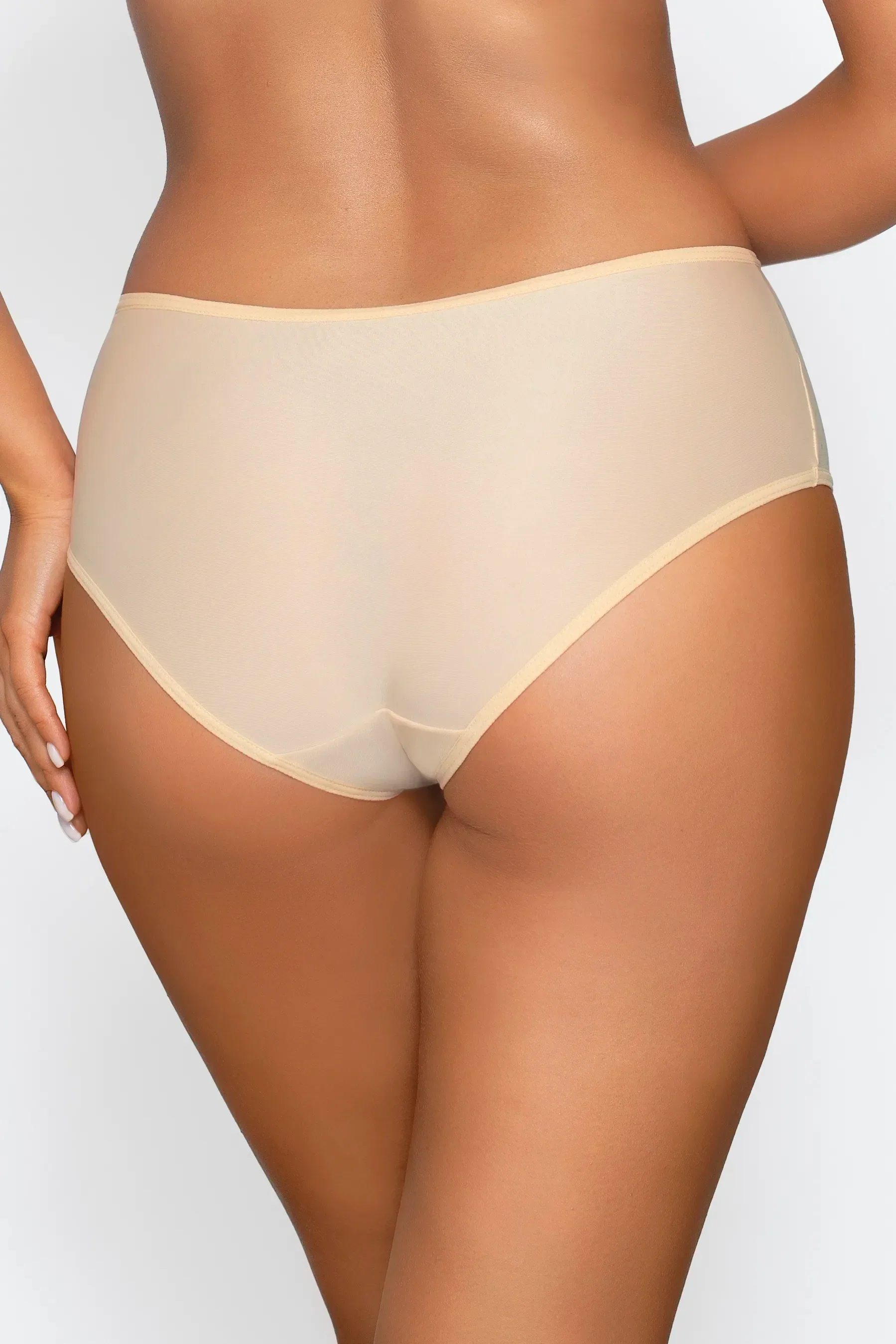 Classic Full Brief Panty PariPari Sophia Beige - Image 2