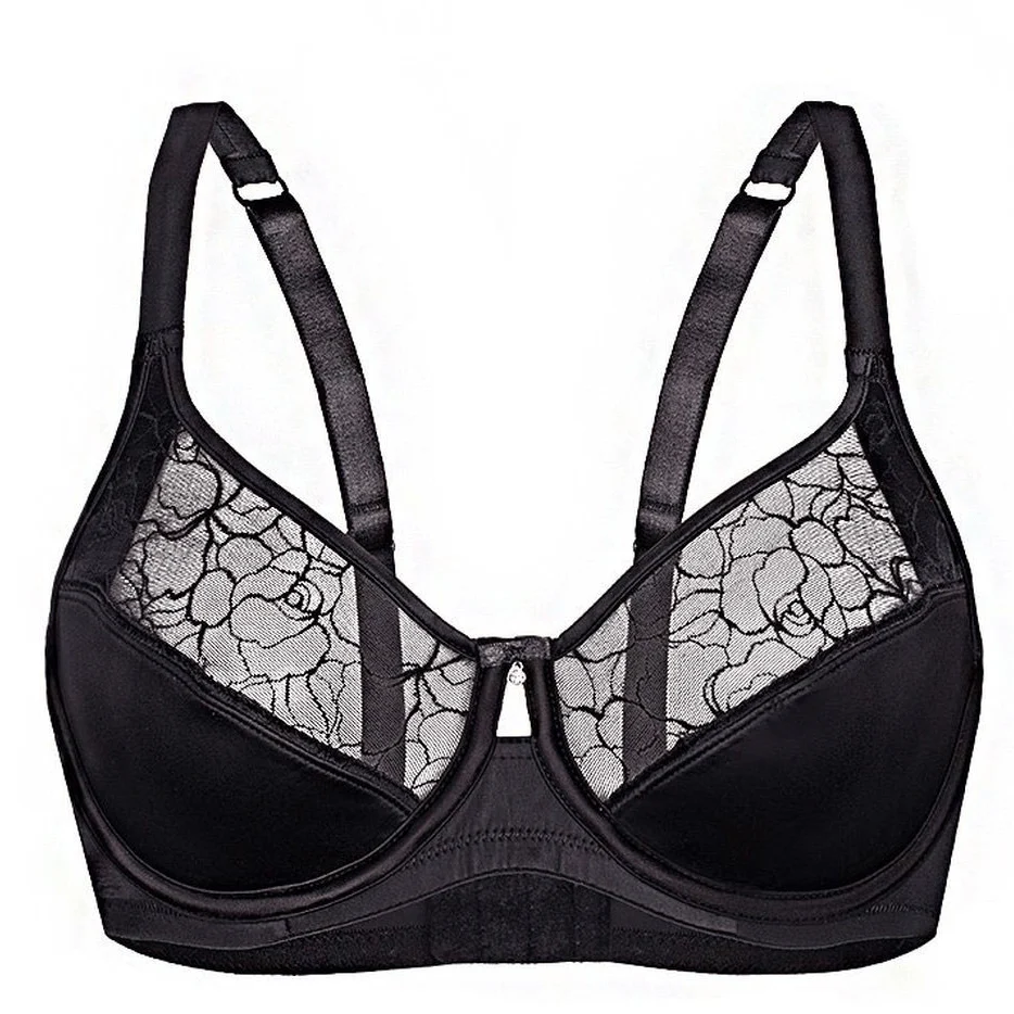Sassa Marvelous Satin Semi Sheer Bra - Image 3