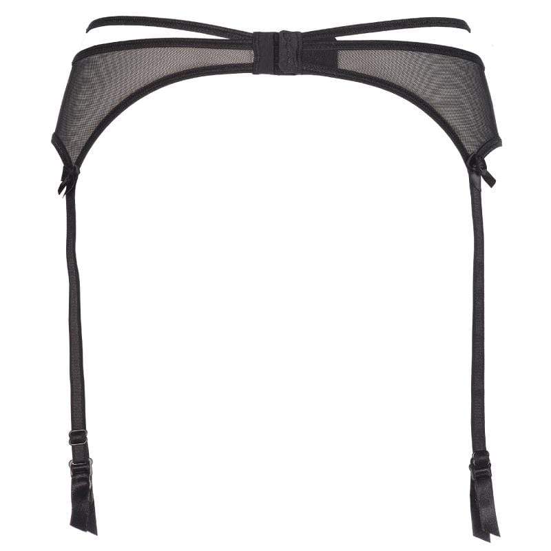 Axami Miami Vibe Sheer Lace Garter Belt - Image 4