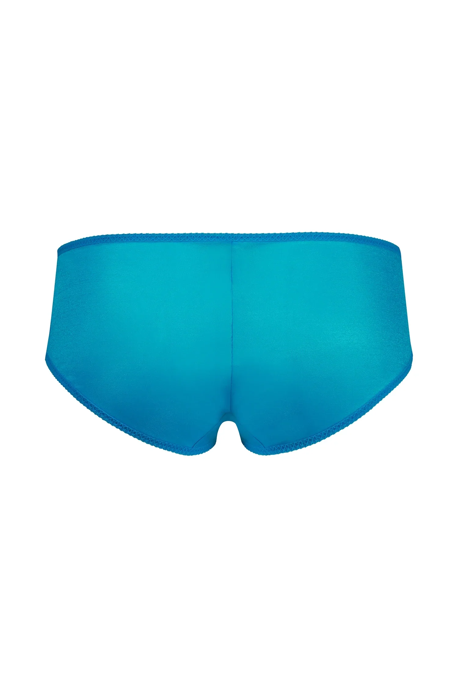 Gossard Glossies Atomic Blue Sheer Shorts - Image 9