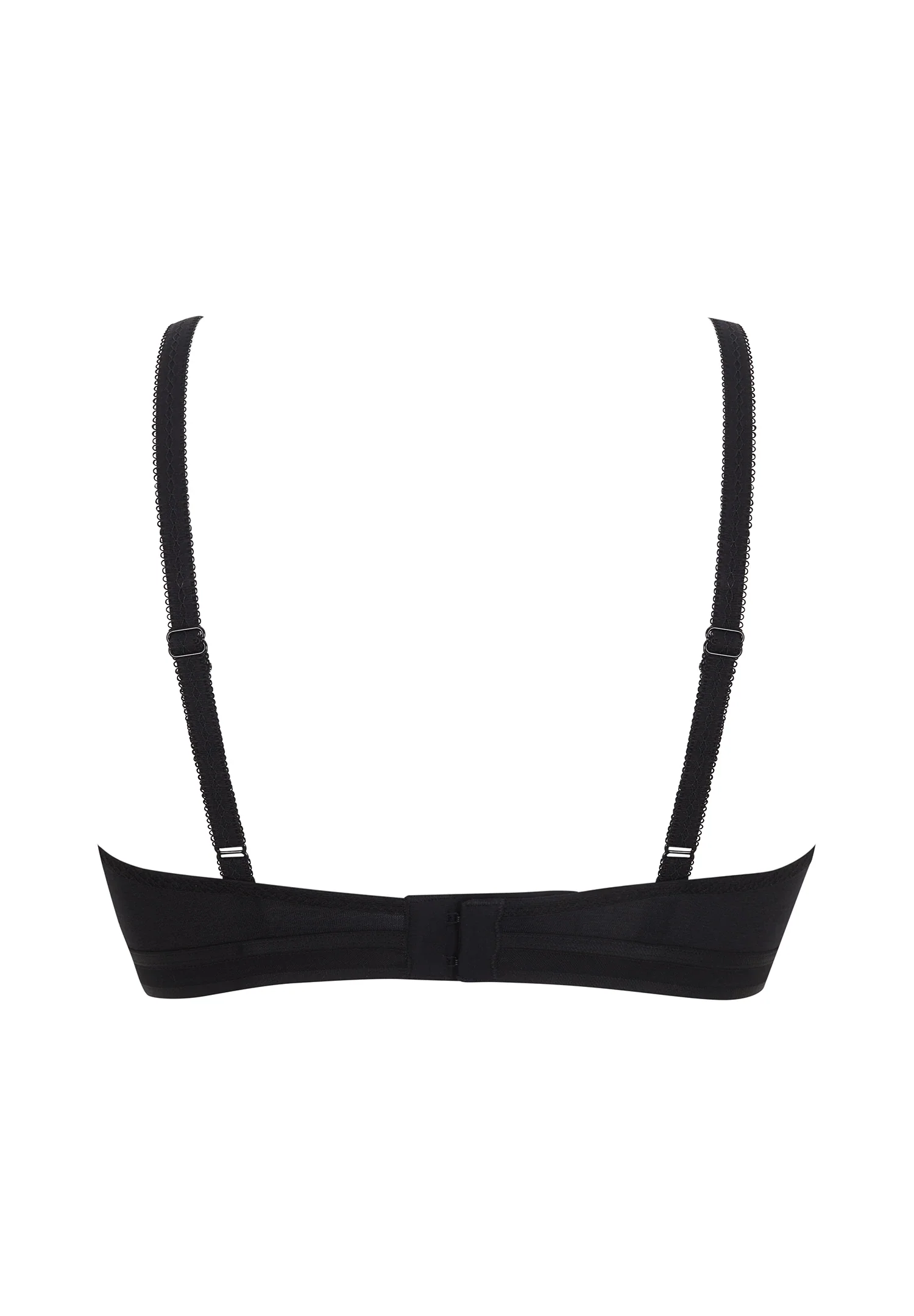 Gossard Glossies Black Sheer Molded Bralette - Image 5