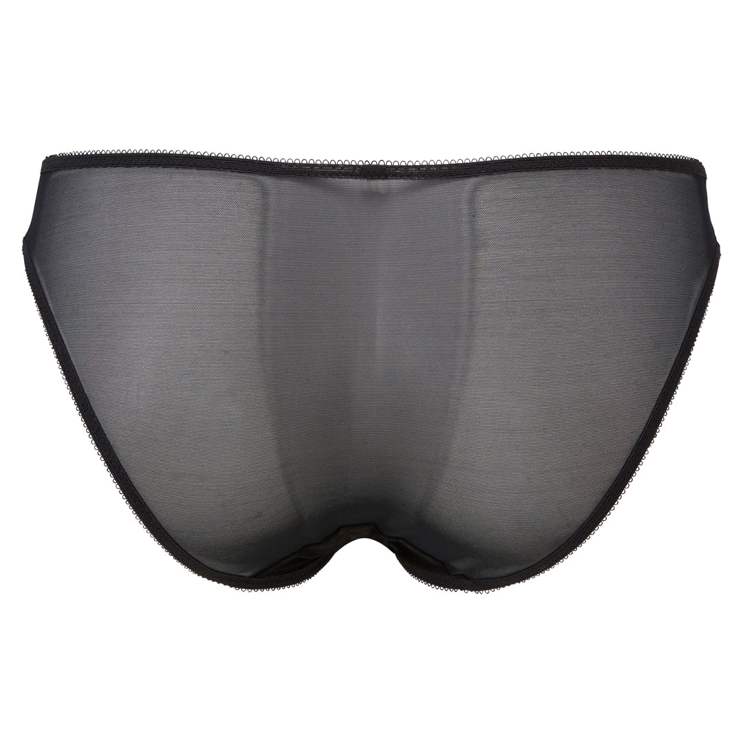 Gossard Glossies Lace Black Sheer Bikini Panty - Image 6