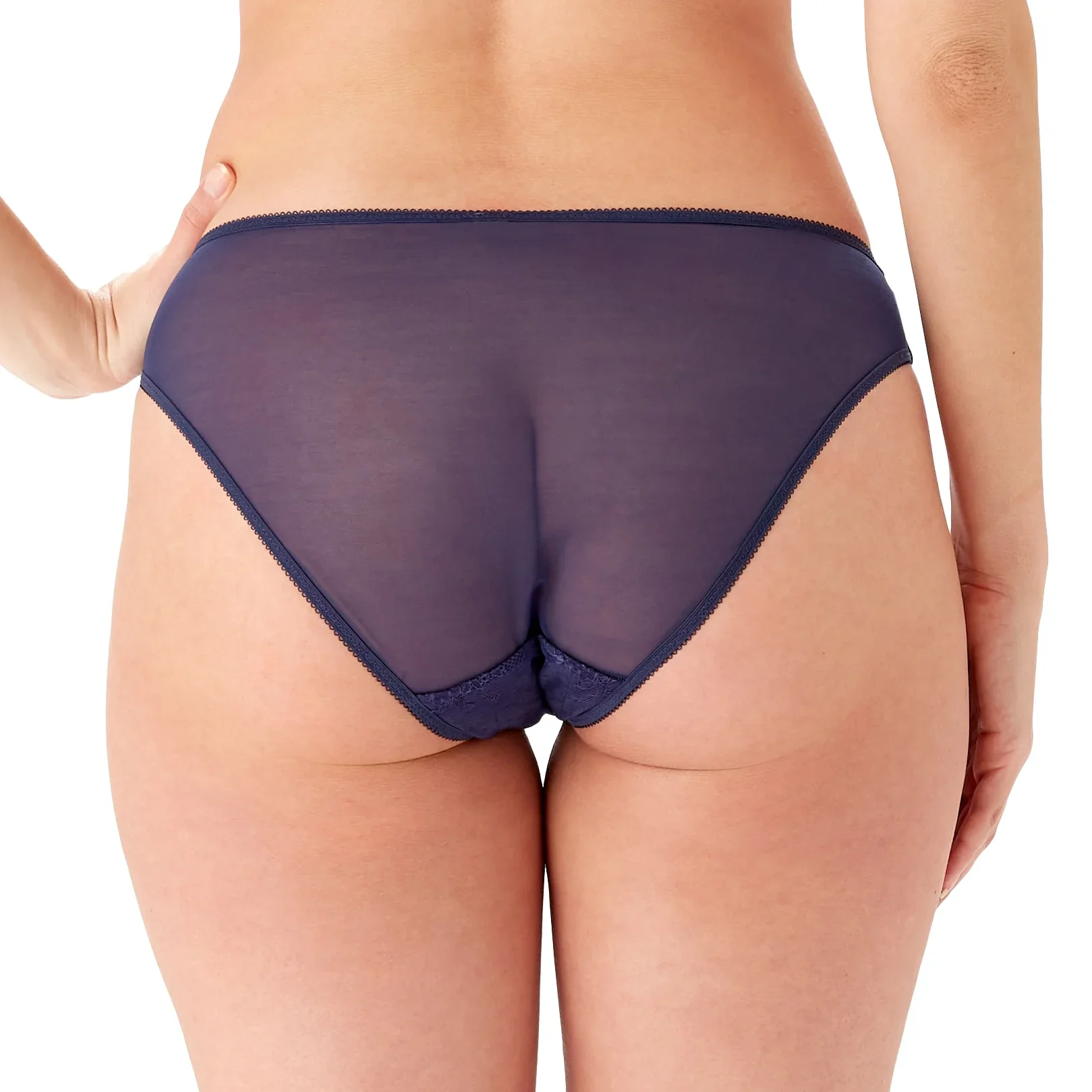 Gossard Glossies Lace Eclipse Sheer Bikini Panty - Image 2