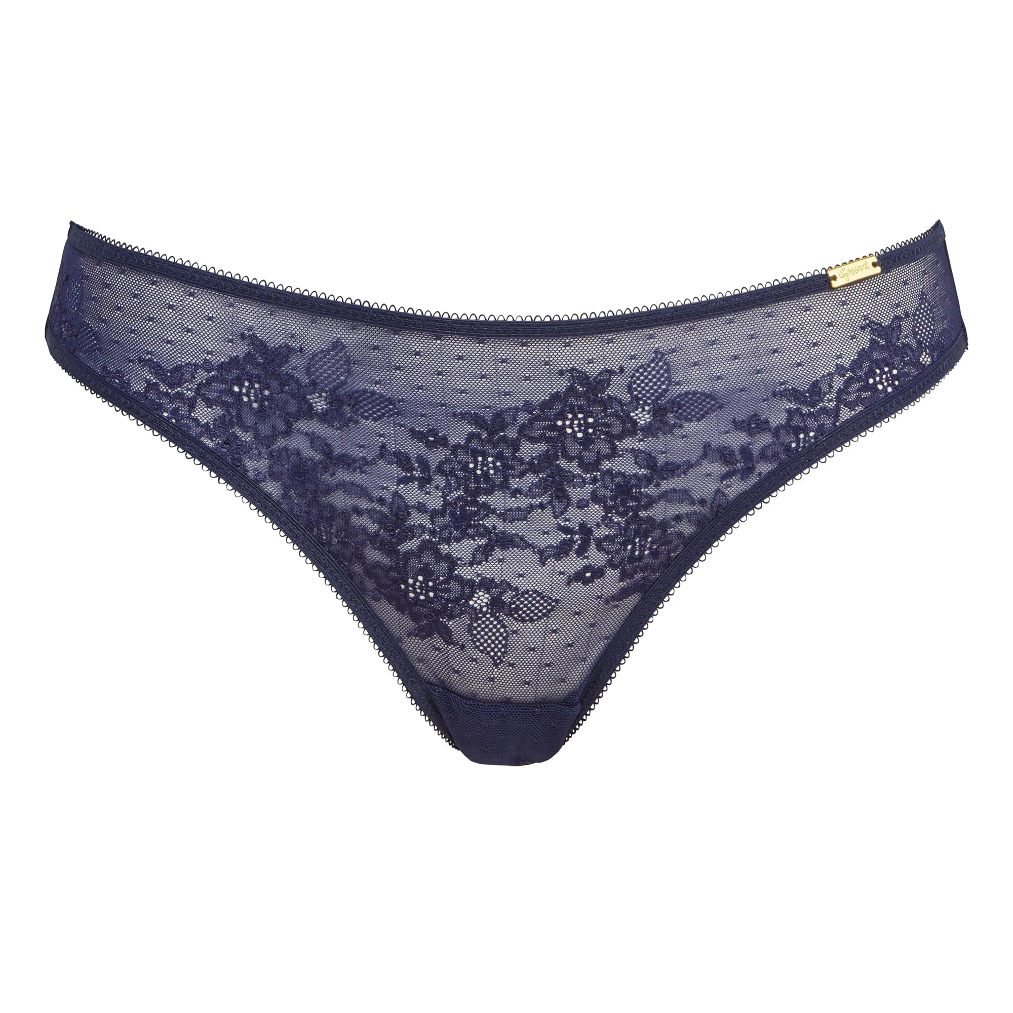 Gossard Glossies Lace Eclipse Sheer Bikini Panty - Image 3