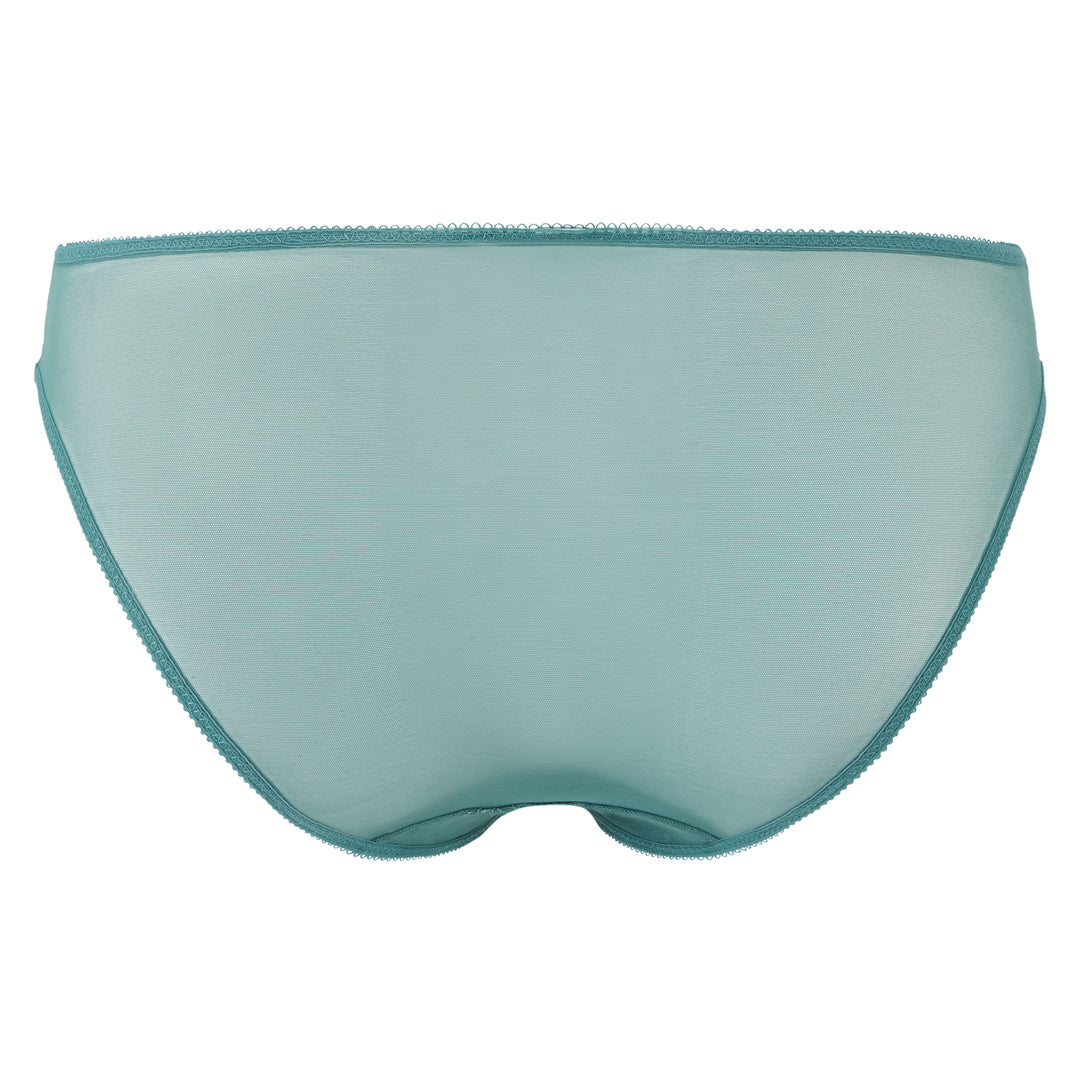Gossard Glossies Lace Jade Sheer Bikini Panty - Image 8