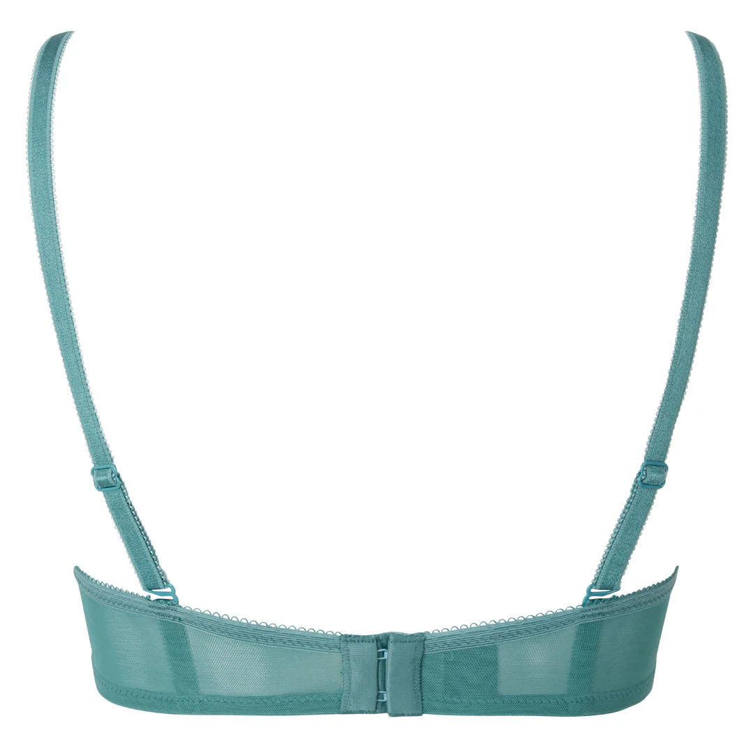 Gossard Glossies Lace Jade Sheer Molded Bra - Image 8
