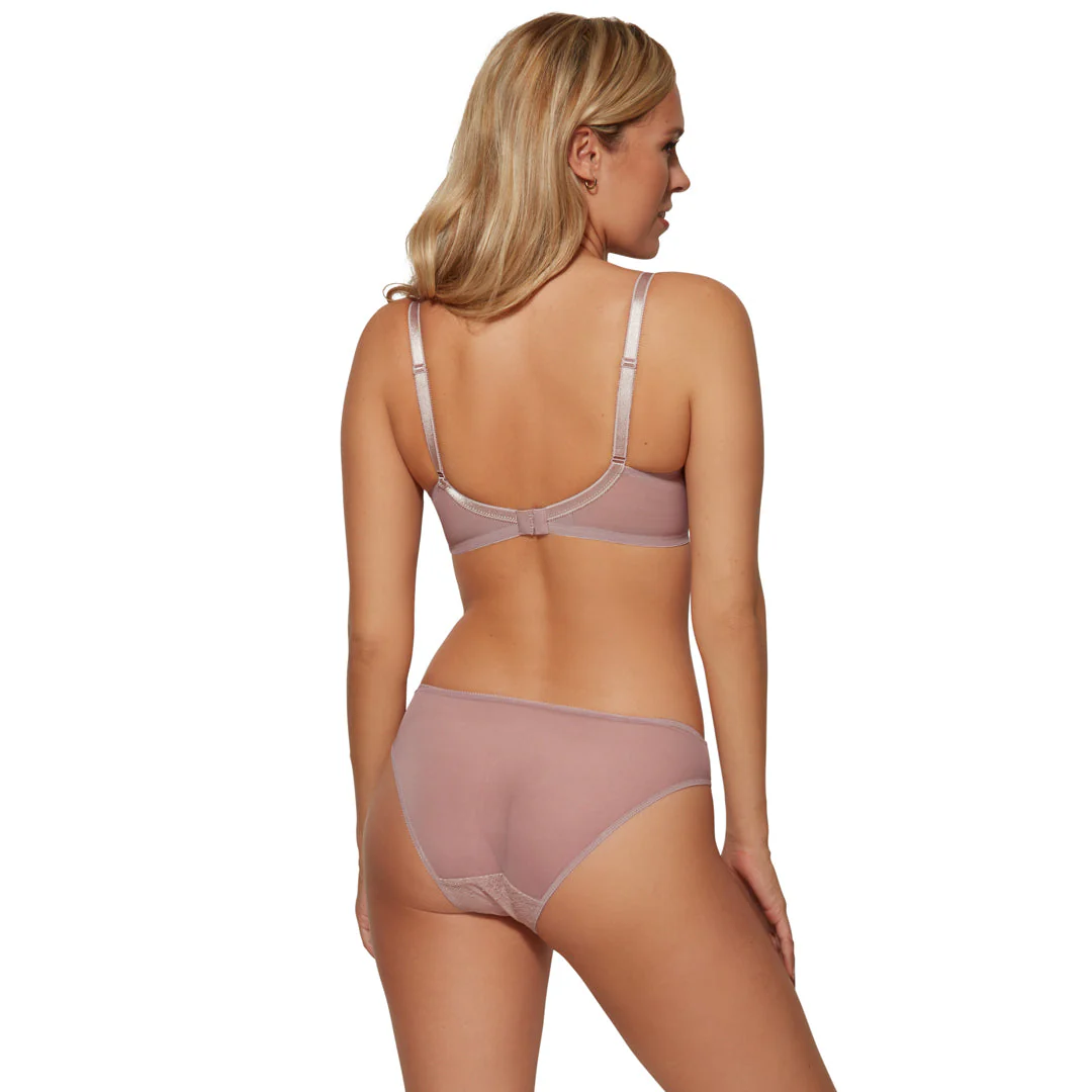 Gossard Glossies Lace Mink Sheer Molded Bra - Image 7