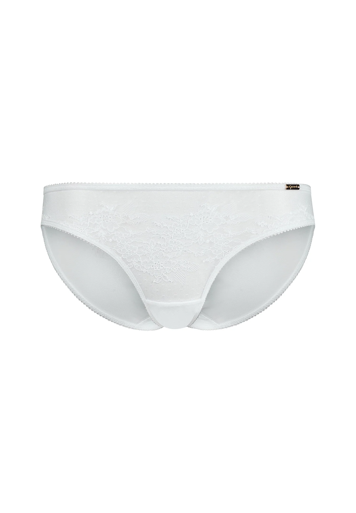 Gossard Glossies Lace White Sheer Bikini Panty - Image 6