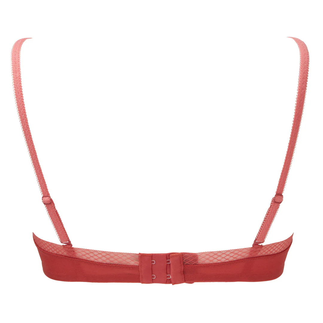 Gossard Glossies Raspberry Sorbet Sheer Molded Bra - Image 12