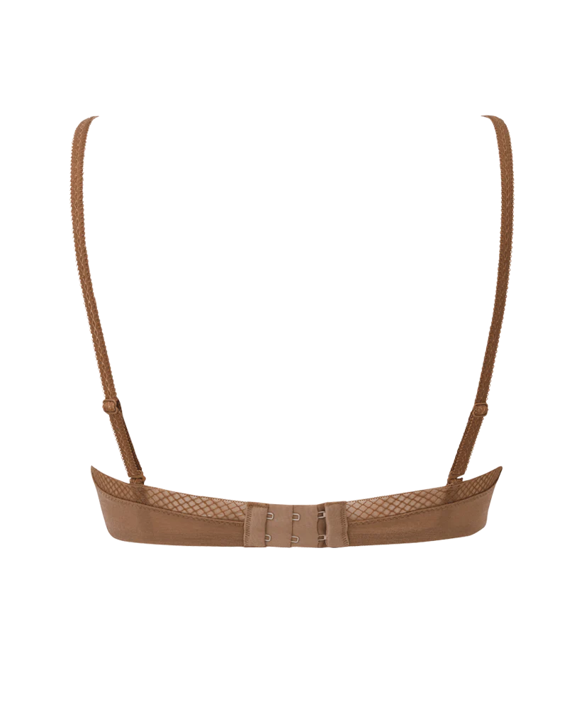 Gossard Glossies Bronze Sheer Molded Bra - Image 11
