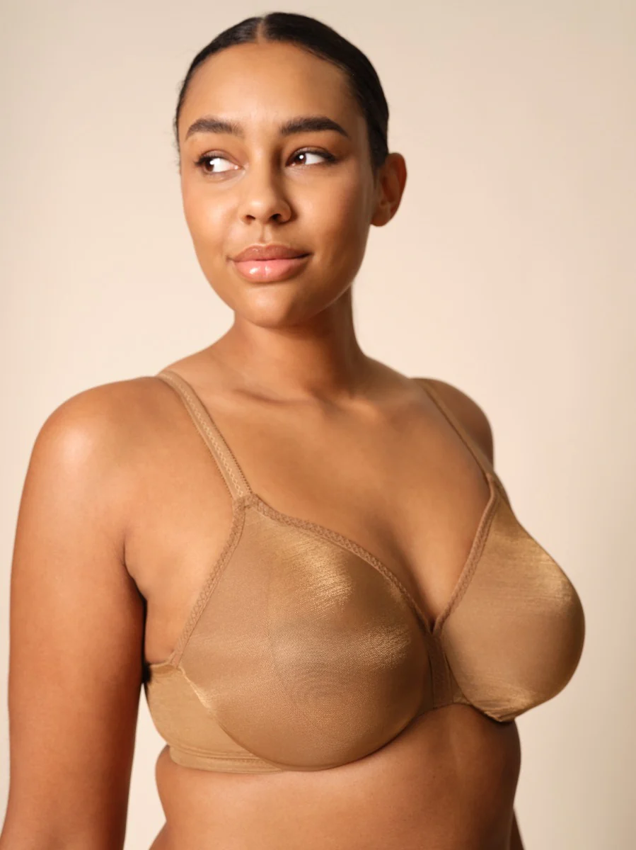 Gossard Glossies Bronze Sheer Molded Bra - Image 2