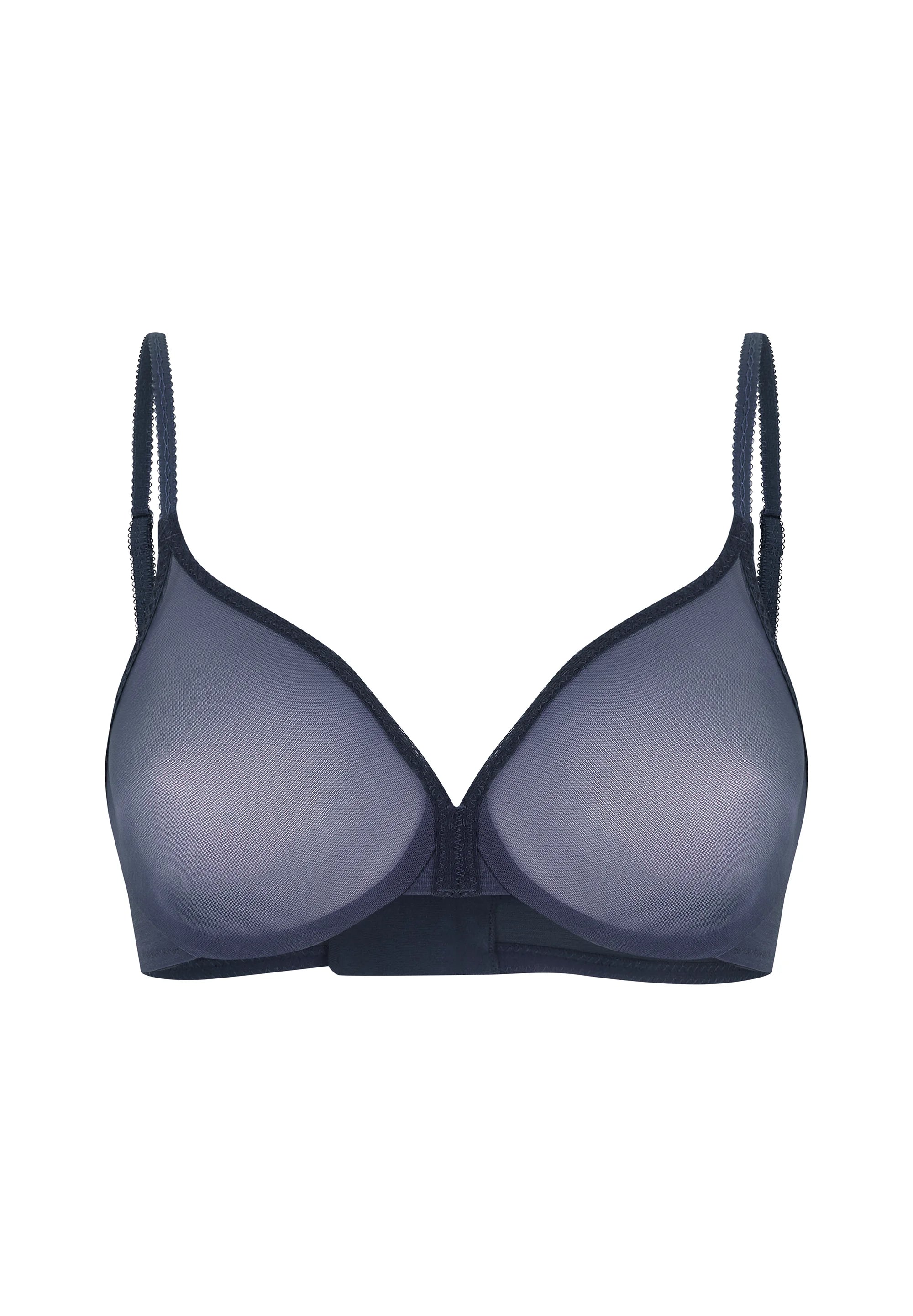 Gossard Glossies Shadow Blue Sheer Bra Ultimate Comfort - Image 9
