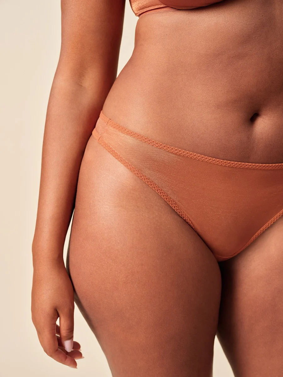 Gossard Glossies Sunkissed Sheer Thong Panties - Image 2