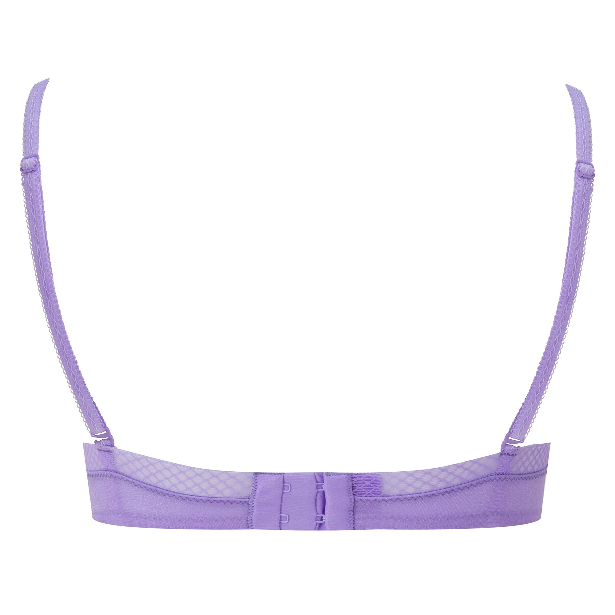 Gossard Glossies Violet Sheer Mesh Molded Bra - Image 7