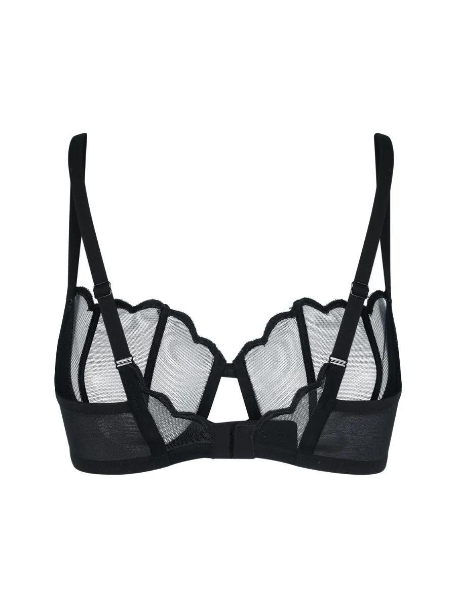 Gossard Obsession Black Sheer Unpadded Balconette Bra - Image 12