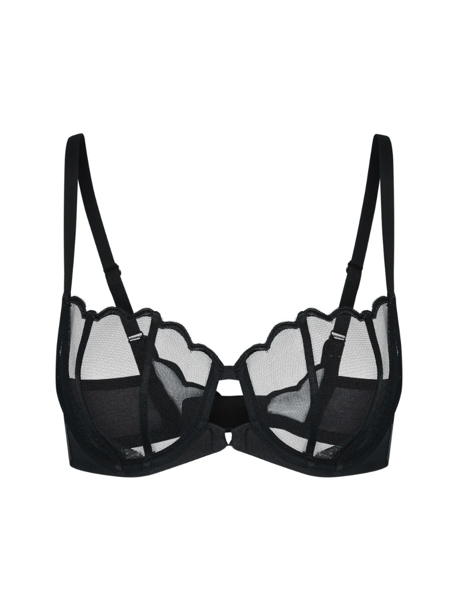 Gossard Obsession Black Sheer Unpadded Balconette Bra - Image 13