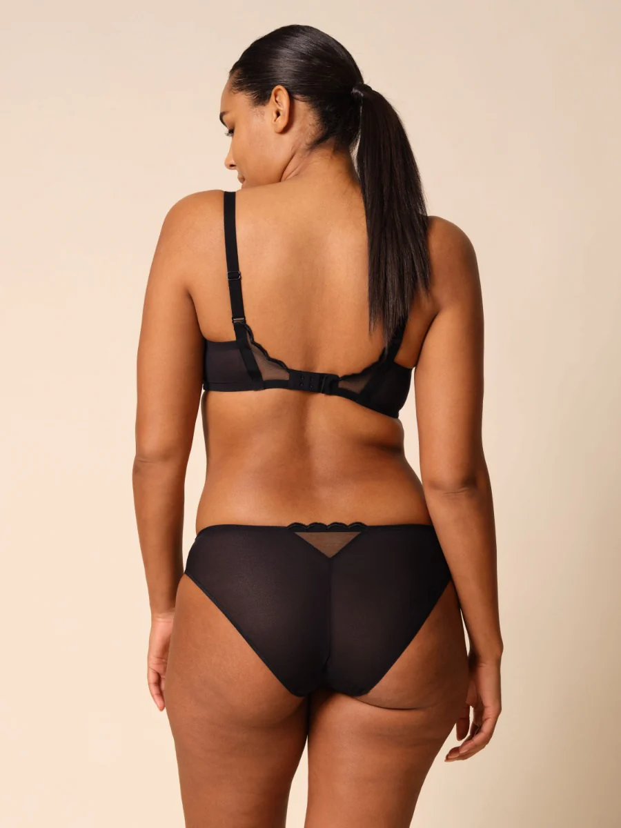 Gossard Obsession Black Sheer Unpadded Balconette Bra - Image 8