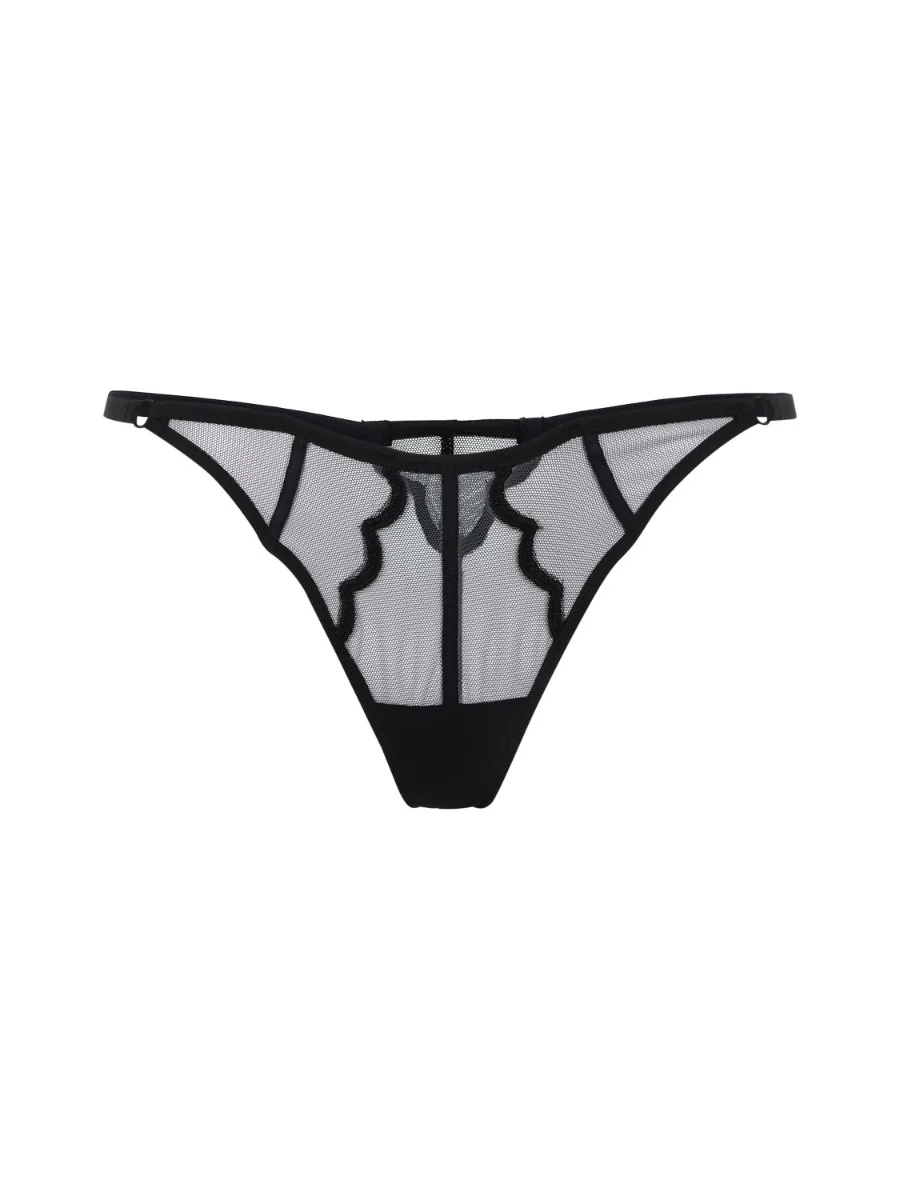 Gossard Obsession Black Sheer G-String Thong - Image 10