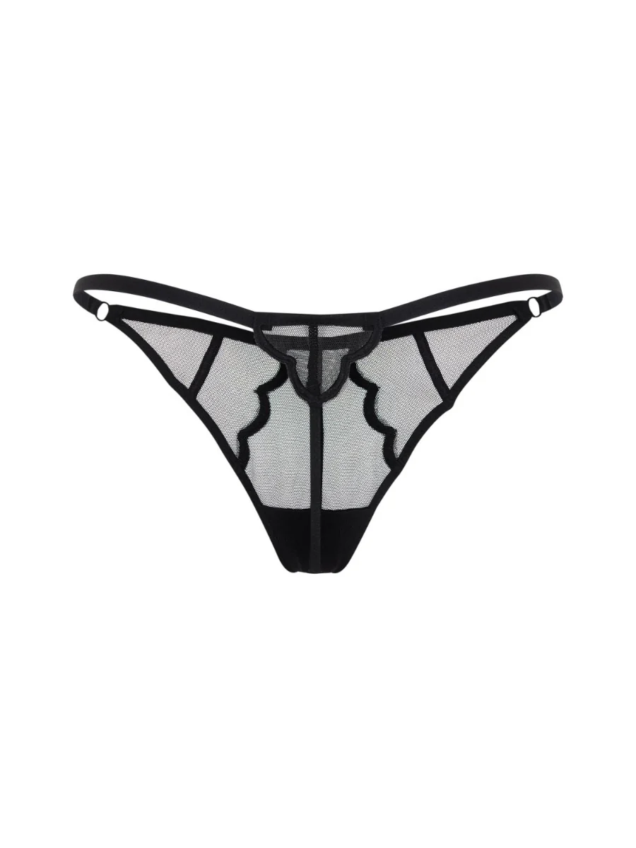 Gossard Obsession Black Sheer G-String Thong - Image 9