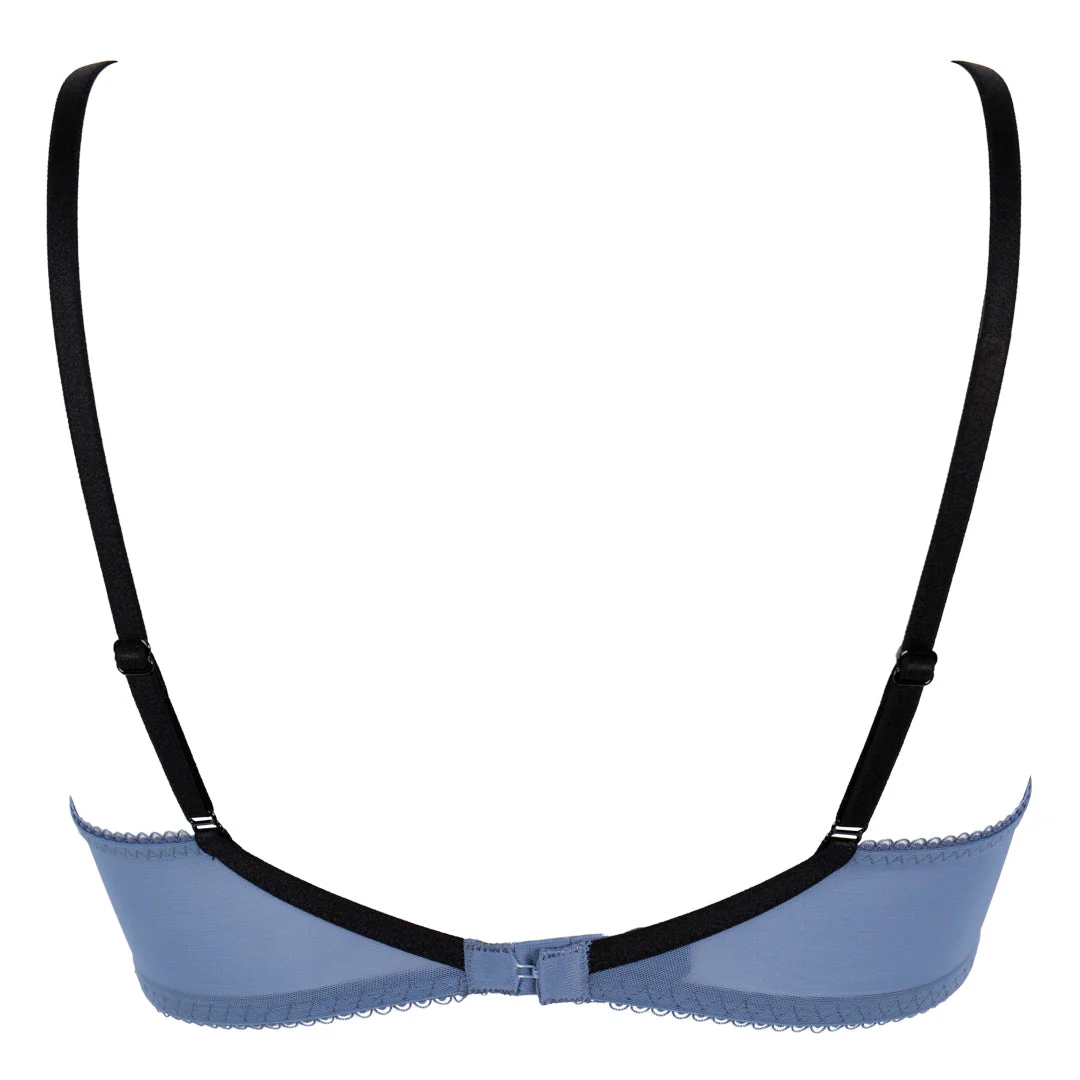 Gossard Superboost Lace Moonlight Blue Plunge Bra - Image 8