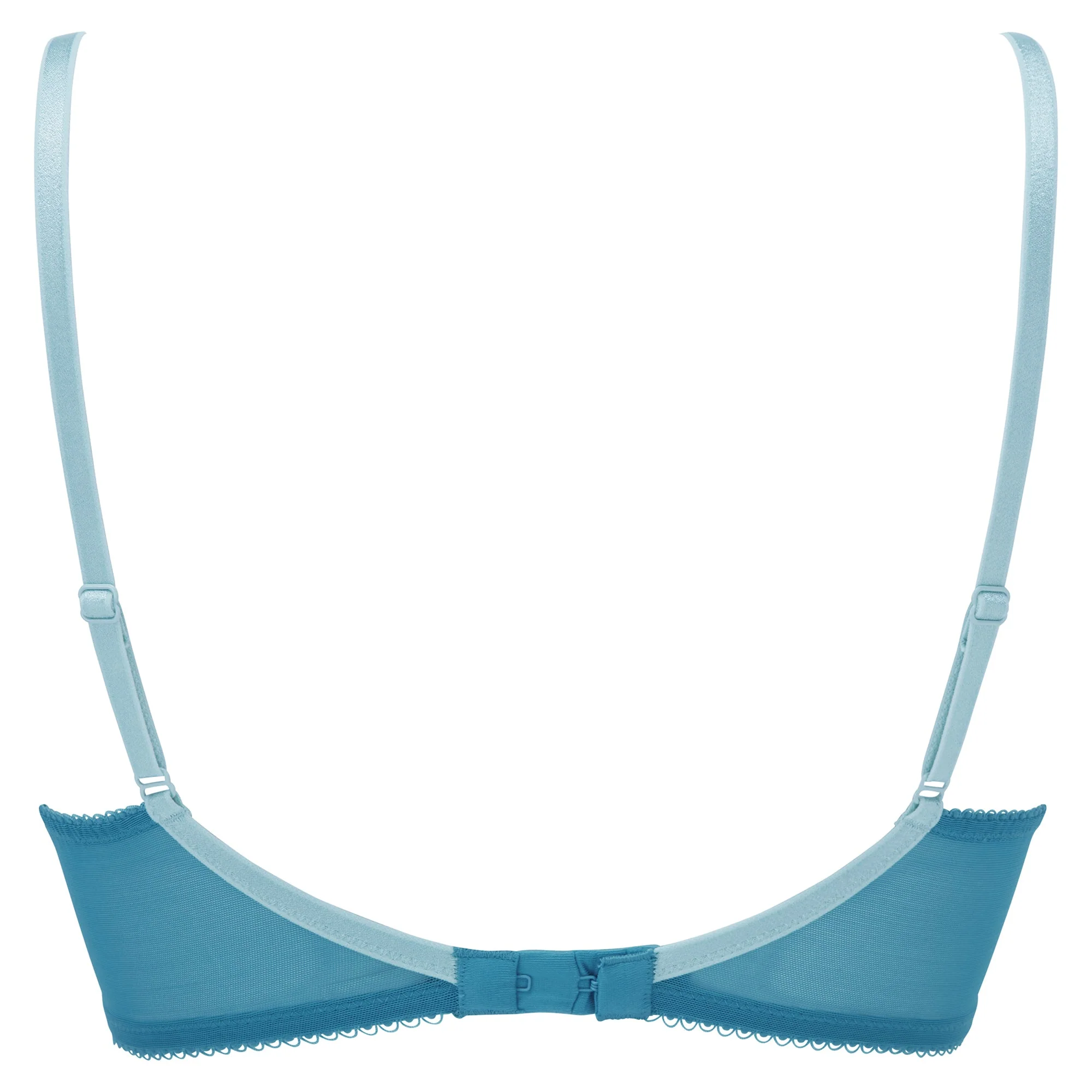 Gossard Superboost Lace Ocean Blue Plunge Bra - Image 6