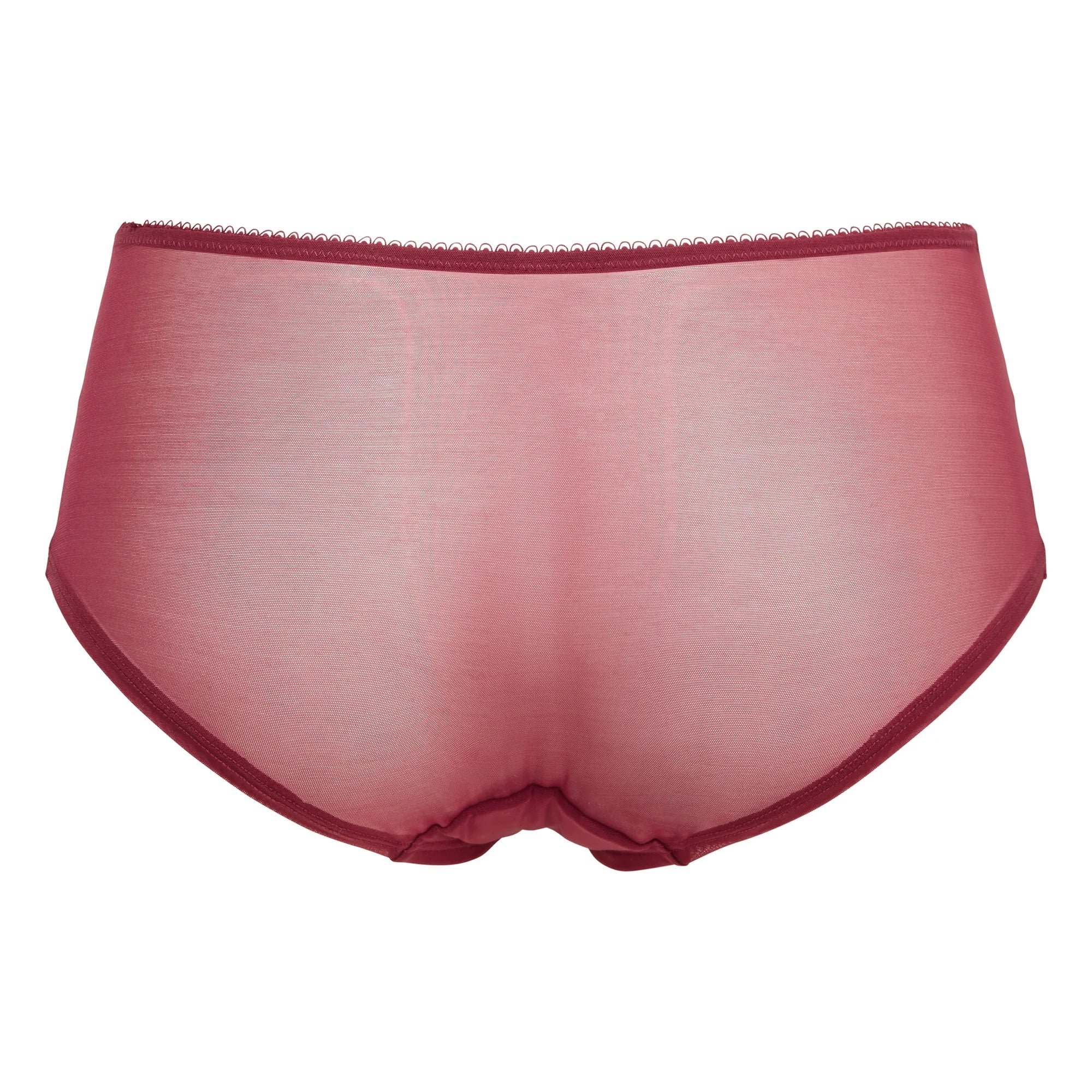 Gossard Superboost Lace Raspberry Sorbet Sheer Shorts Panty - Image 4