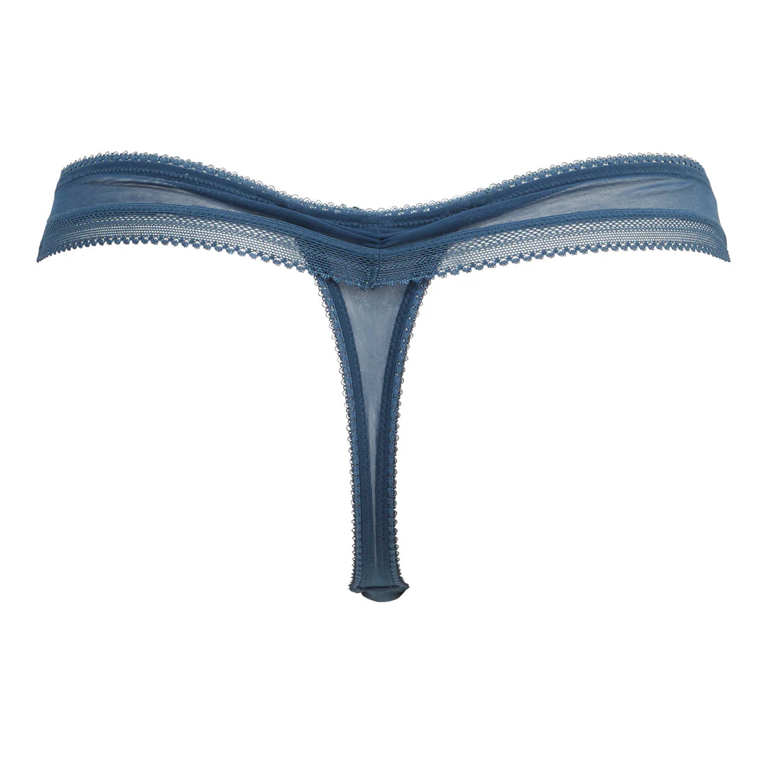 Gossard Swirl Sheer Lace Thong Panty - Image 5