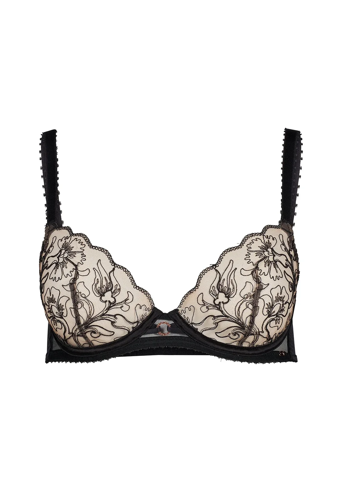 Gossard VIP Fleur de Nuit Sheer Demi Bra - Image 5