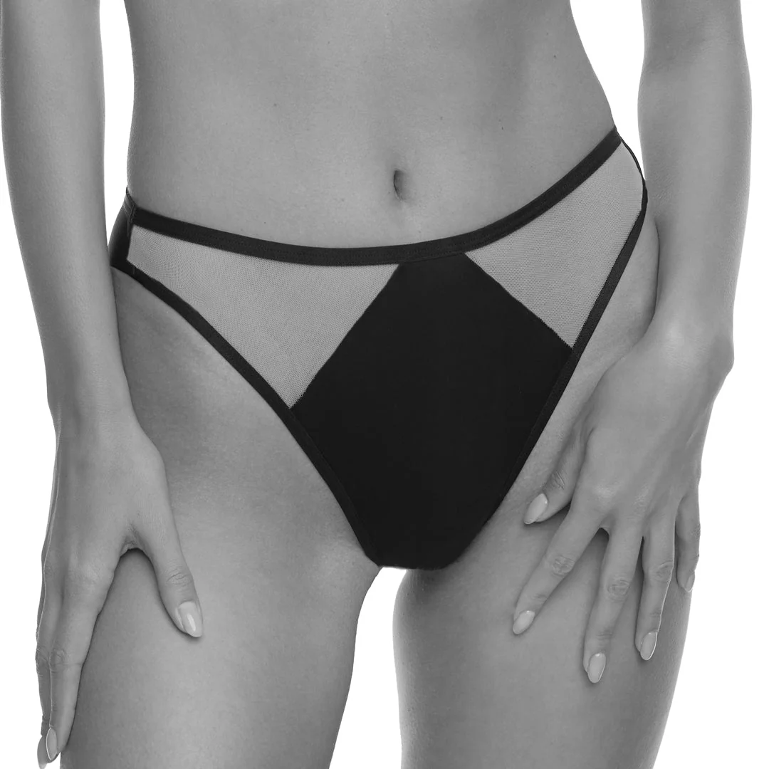 Kinga Lou Pink Invisible Soft Thong Panty - Image 4