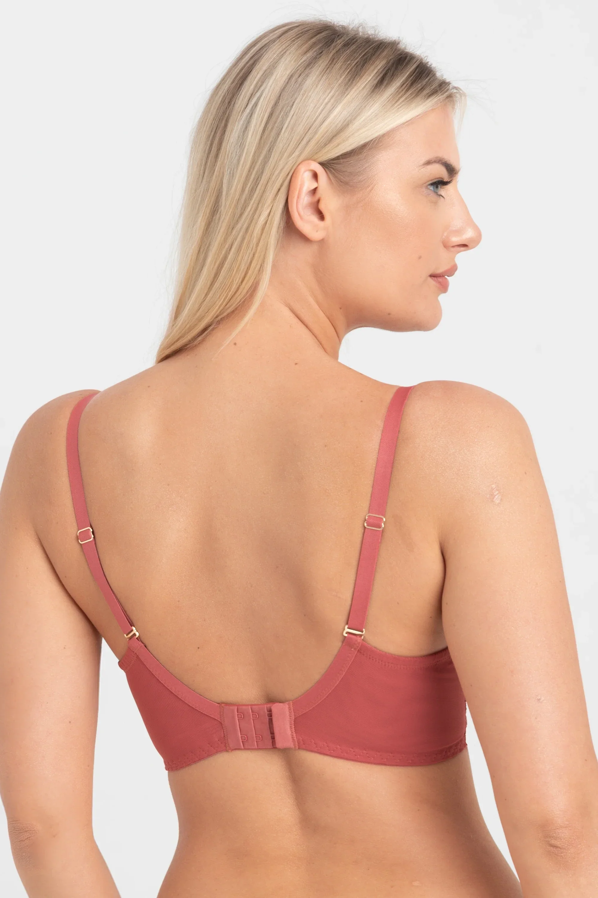 Samanta Naomi Rose Lace Balconette Bra - Image 2