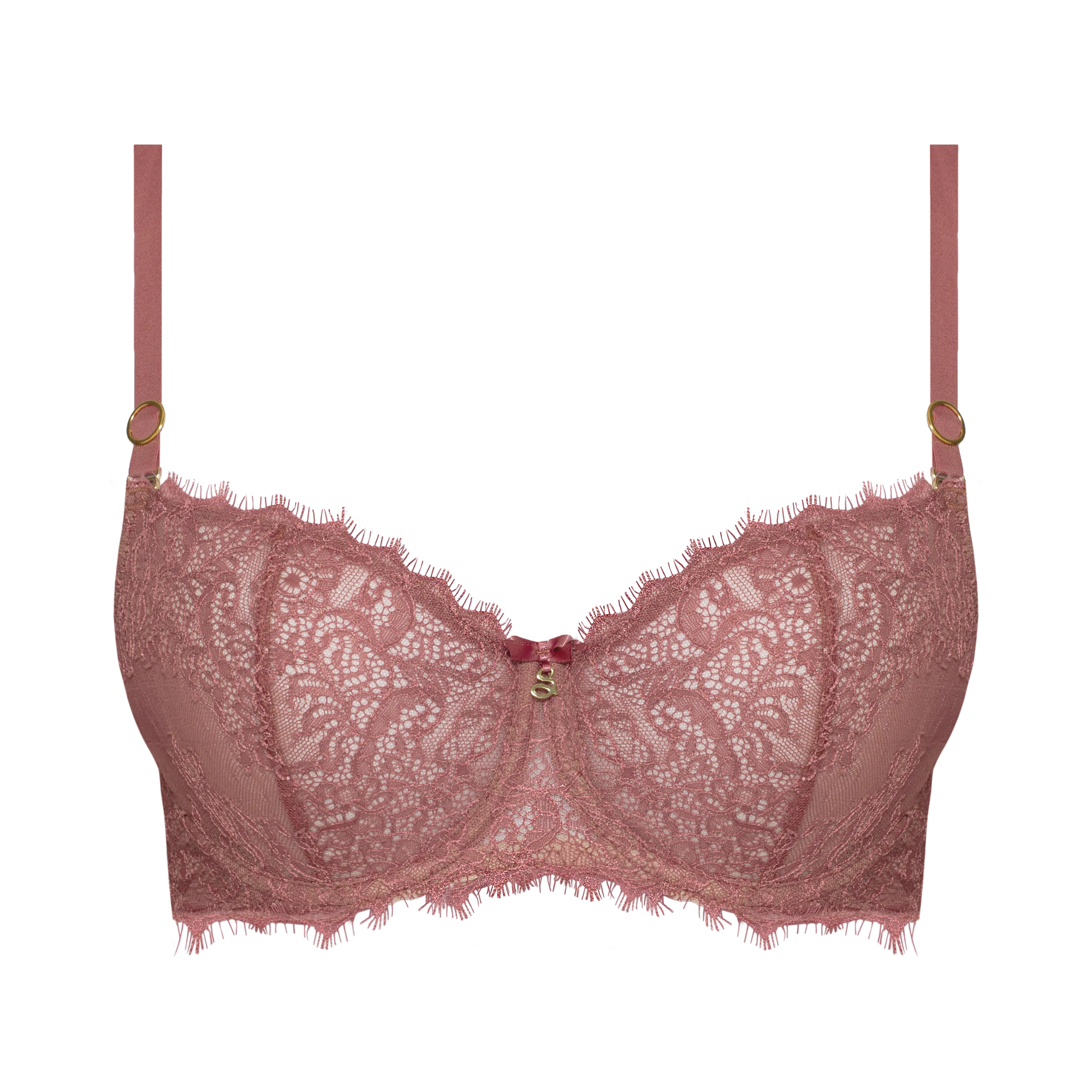 Samanta Naomi Rose Lace Balconette Bra - Image 5