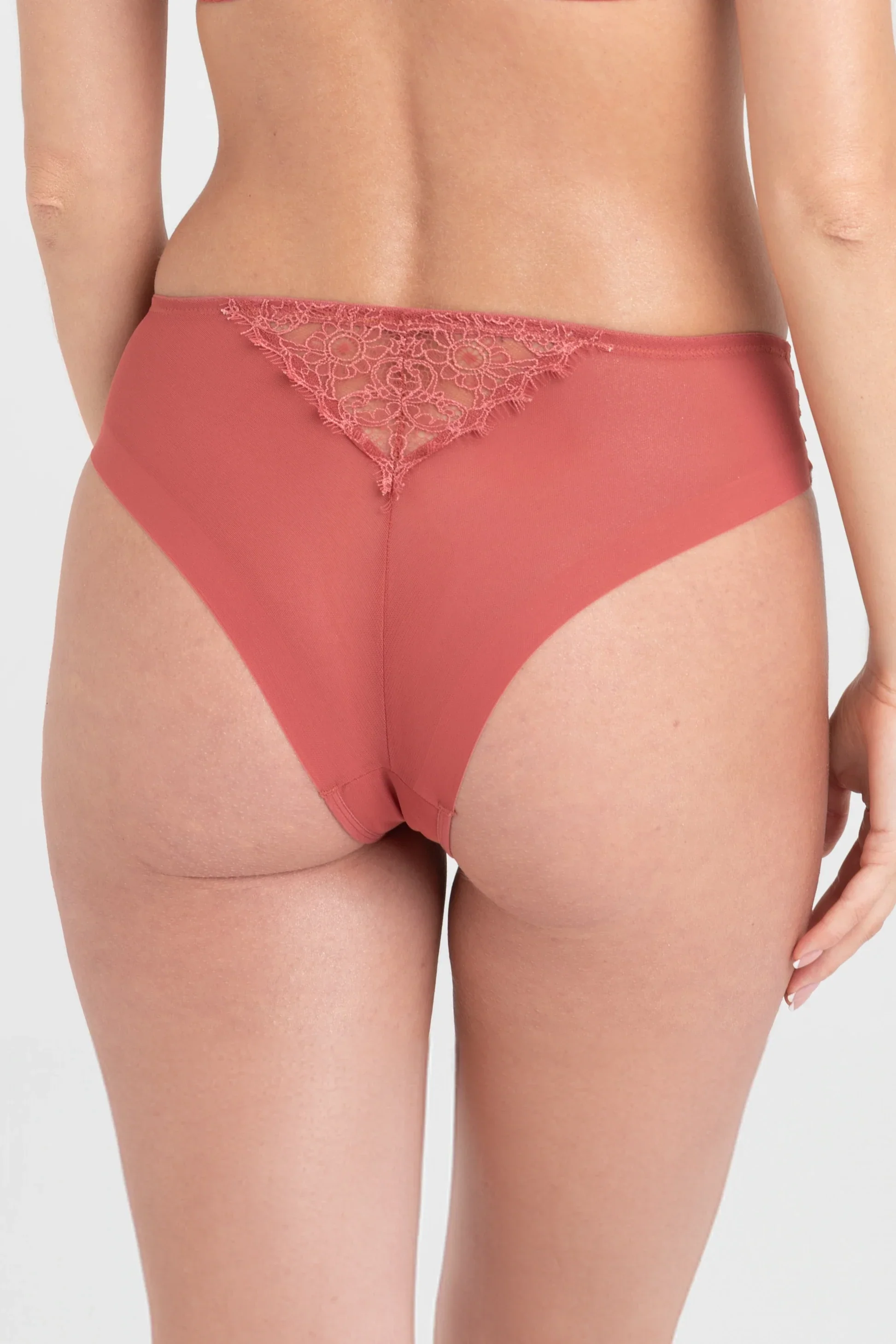 Samanta Naomi Rose Lace Brazilian Panty - Image 2