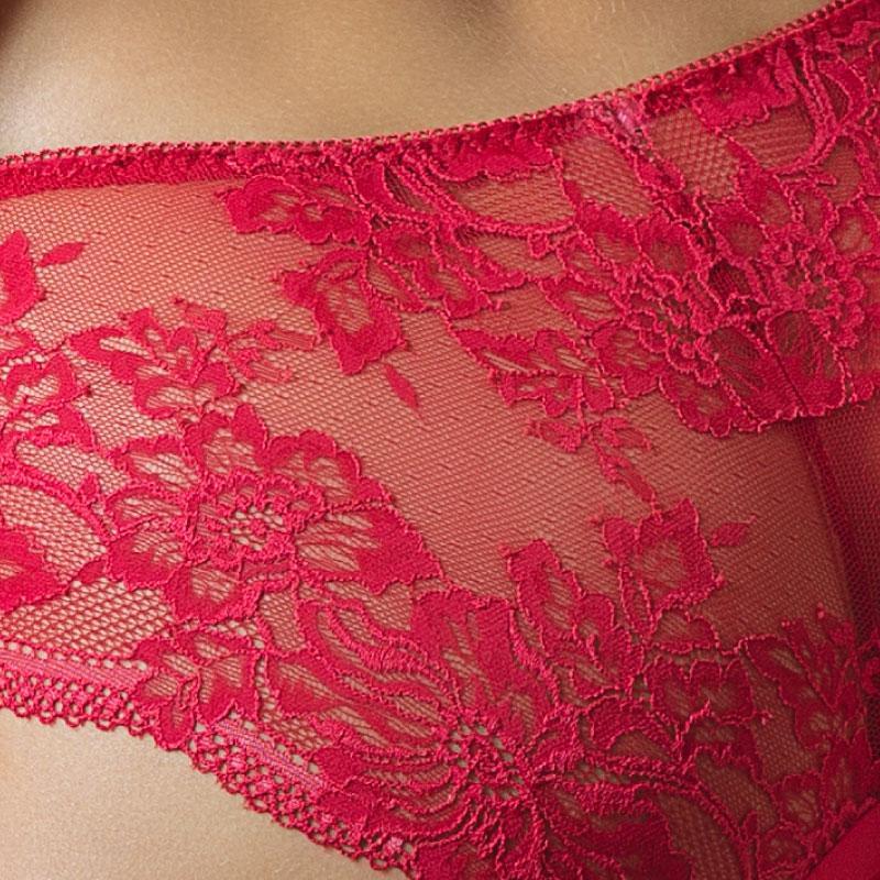 Lavinia Raspberry Kiss Lace Bikini Panty - Image 3
