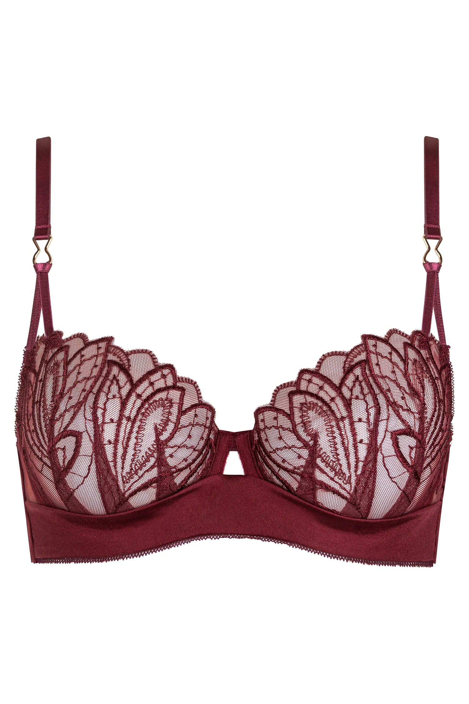 Lisca Adventure Garnet Red Underwire Bra - Image 3
