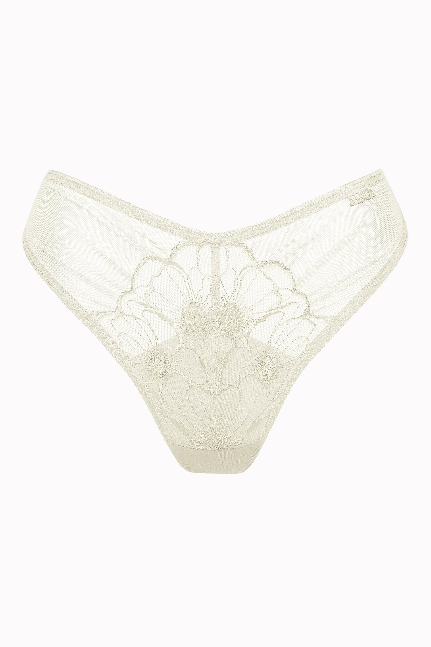 Lisca Miracle Crystal Ecru Brazilian Panty - Image 5